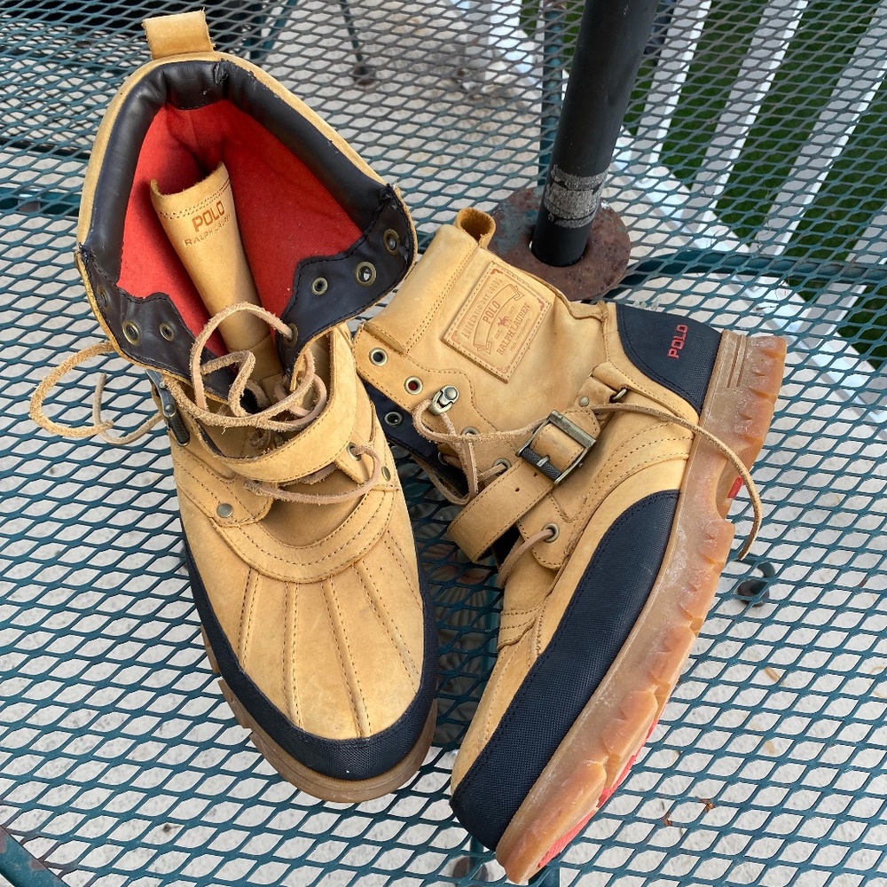 Polo Suede Boots size 15
